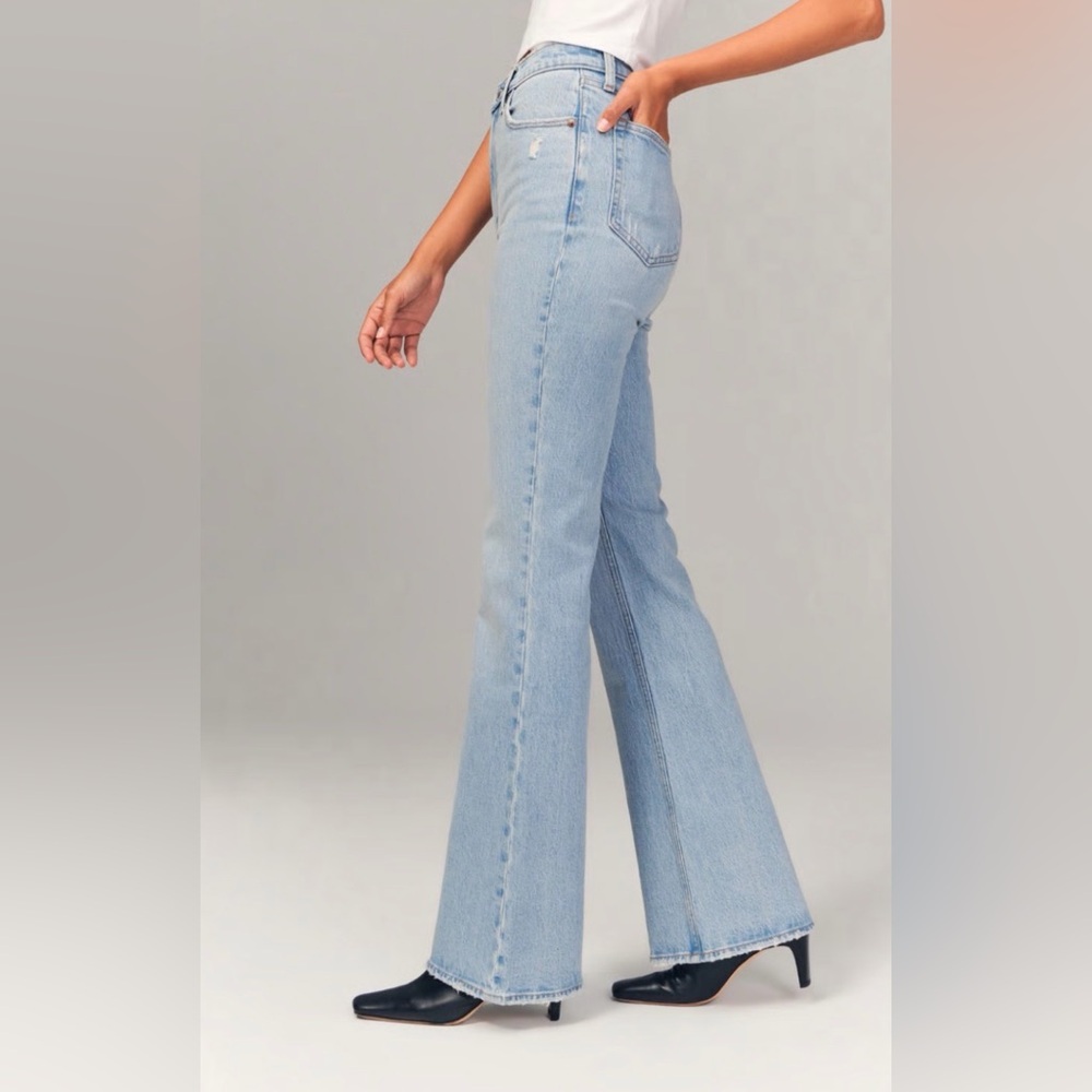 Abercrombie & Fitch 70’s vintage flare ultra high rise - Picture 2 of 6